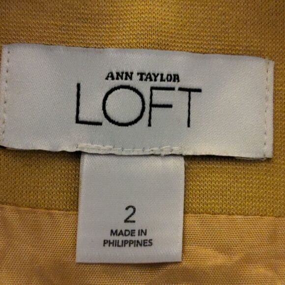 Ann Taylor LOFT color block skirt - Picture 3 of 7